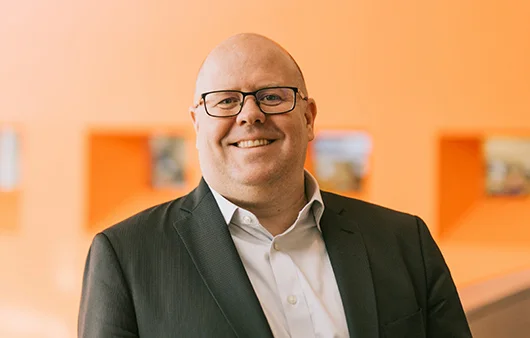 Whitman Dean in Whitman building